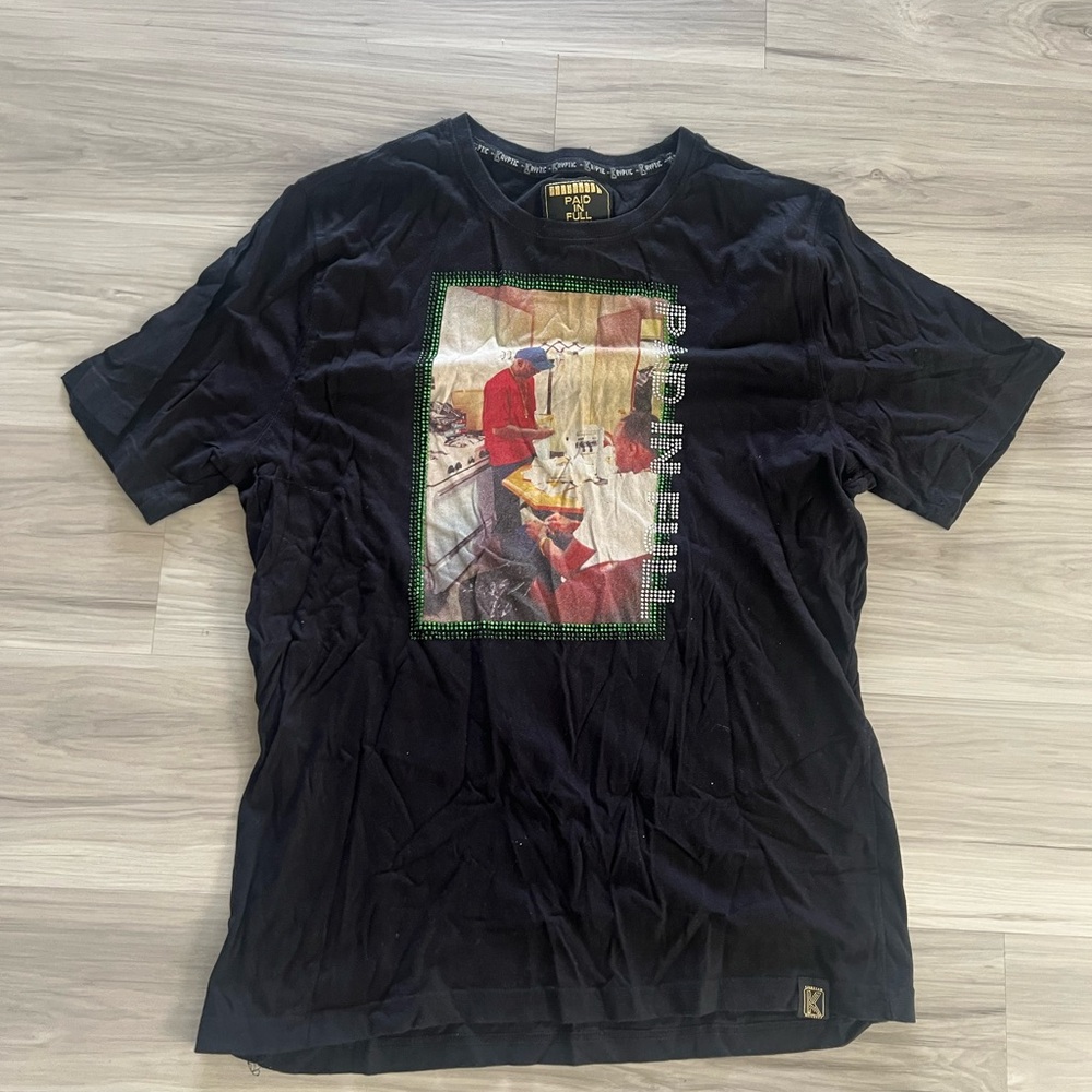 Paid In Full Dekryptic Black Shirt Size 2xl